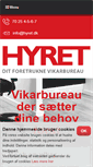 Mobile Screenshot of hyret.dk